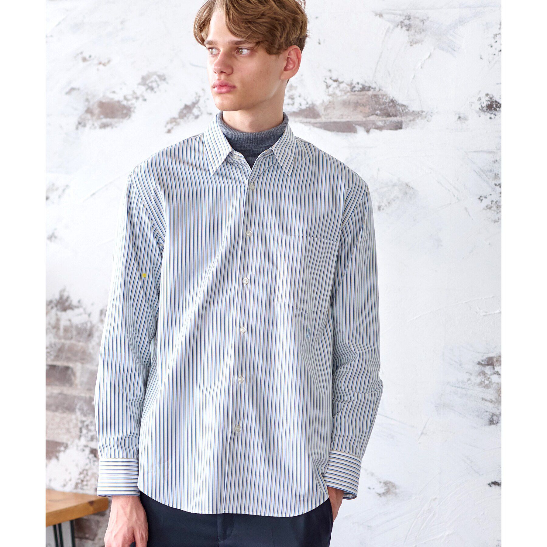 DRESSTERIOR「THOMAS MASON ストライプシャツ」|シャツ・ブラウス|