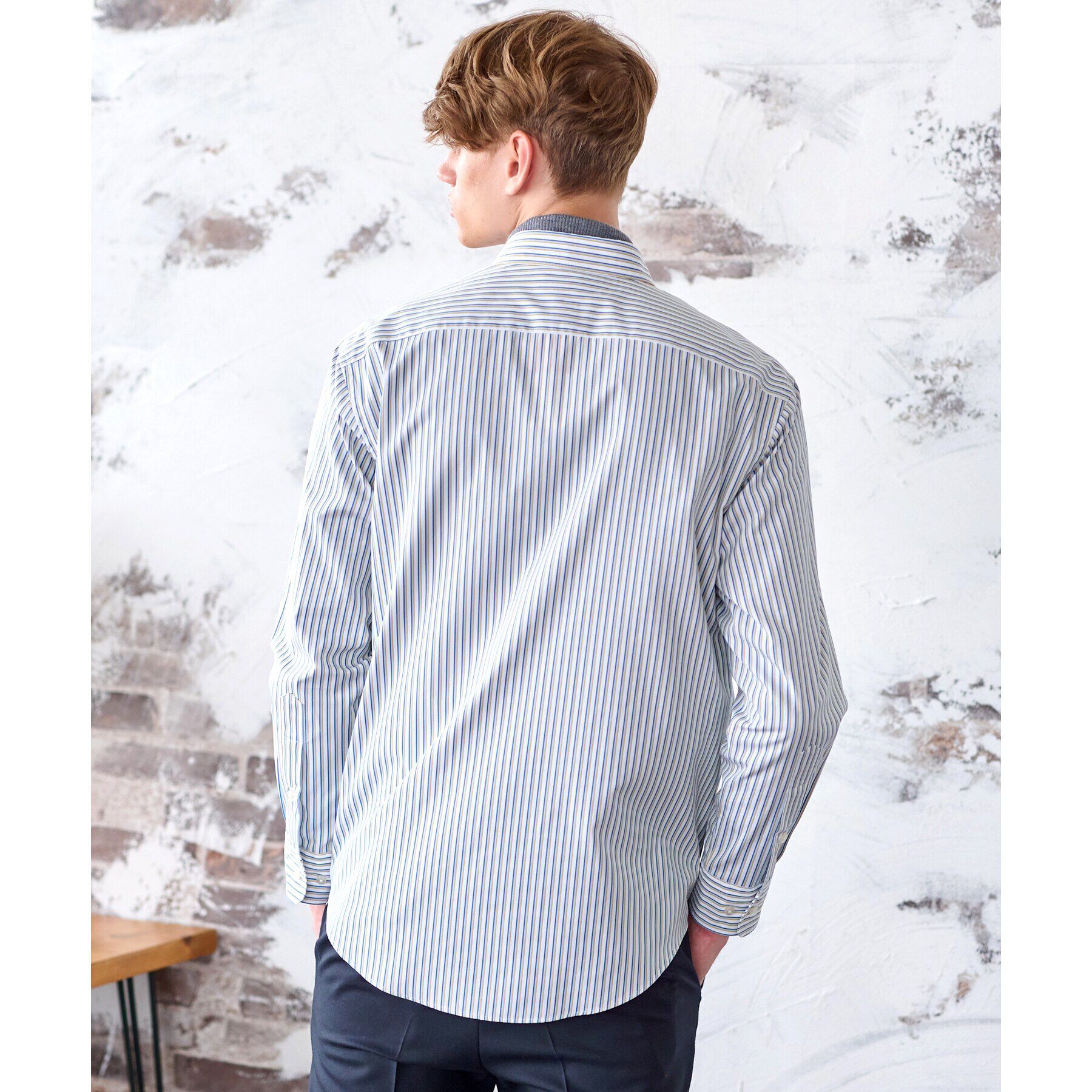 DRESSTERIOR「THOMAS MASON ストライプシャツ」|シャツ・ブラウス|