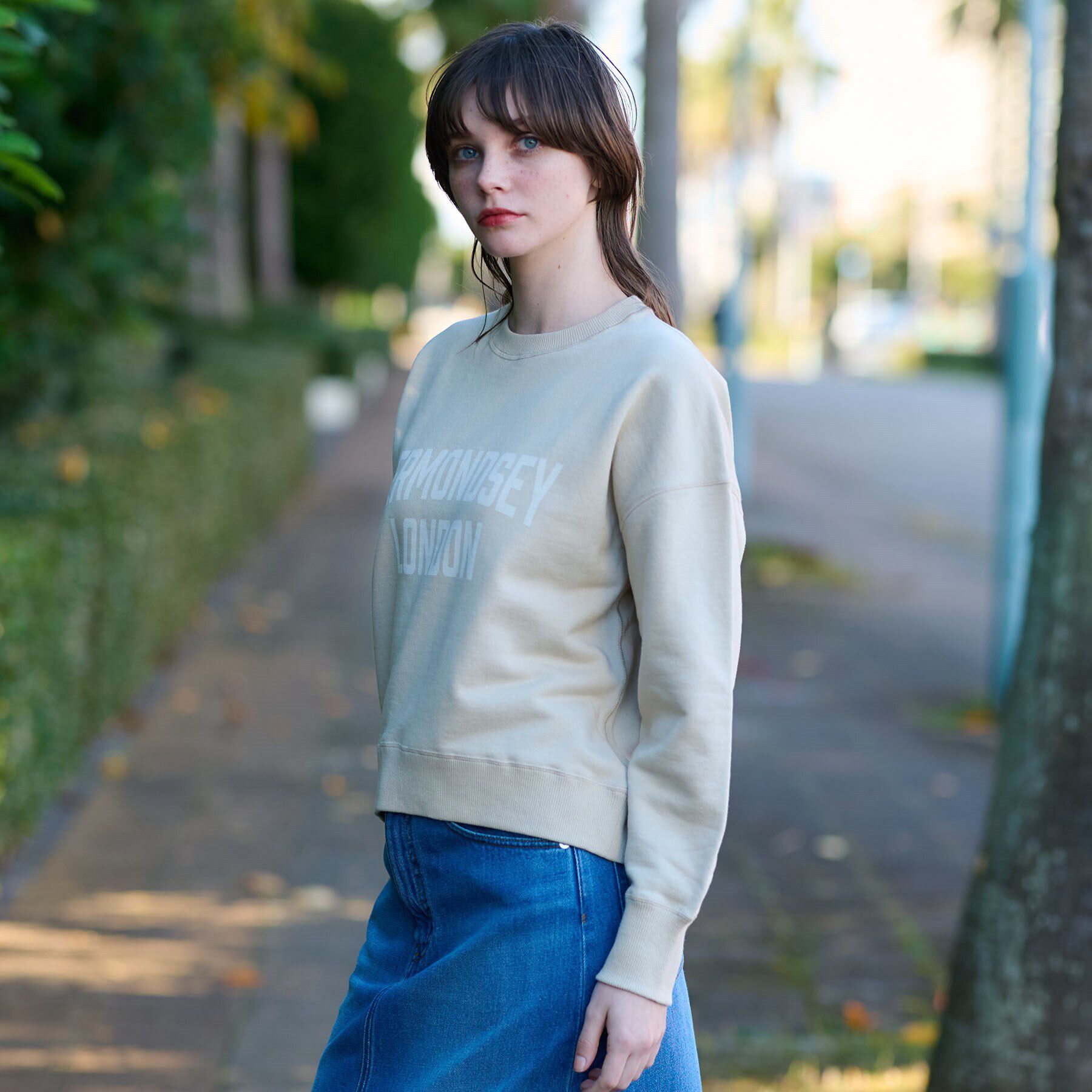 DRESSTERIOR「ヴィンテージロゴスウェット」|パーカー|