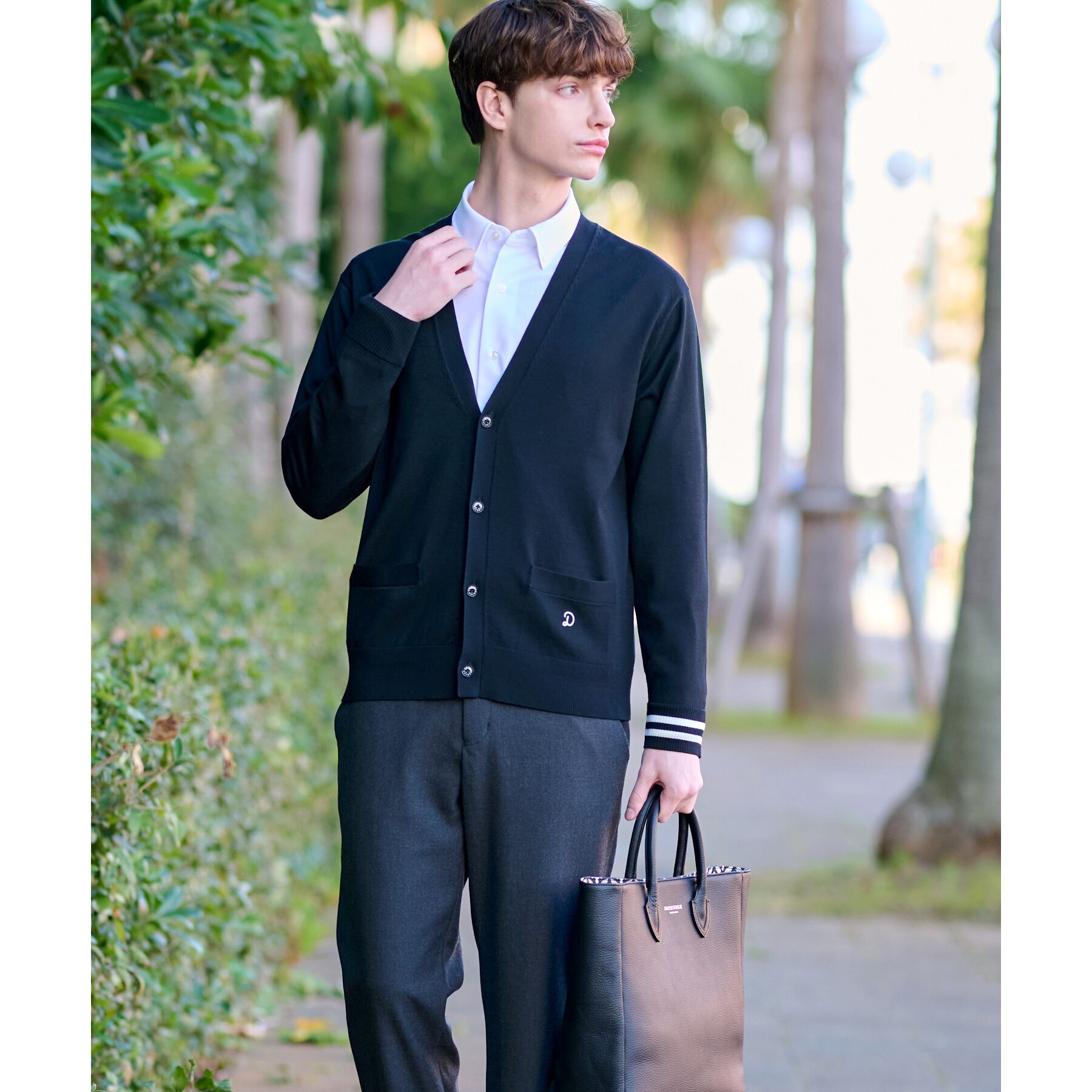 DRESSTERIOR「スリーブライン スプリングカーディガン」|カーディガン|