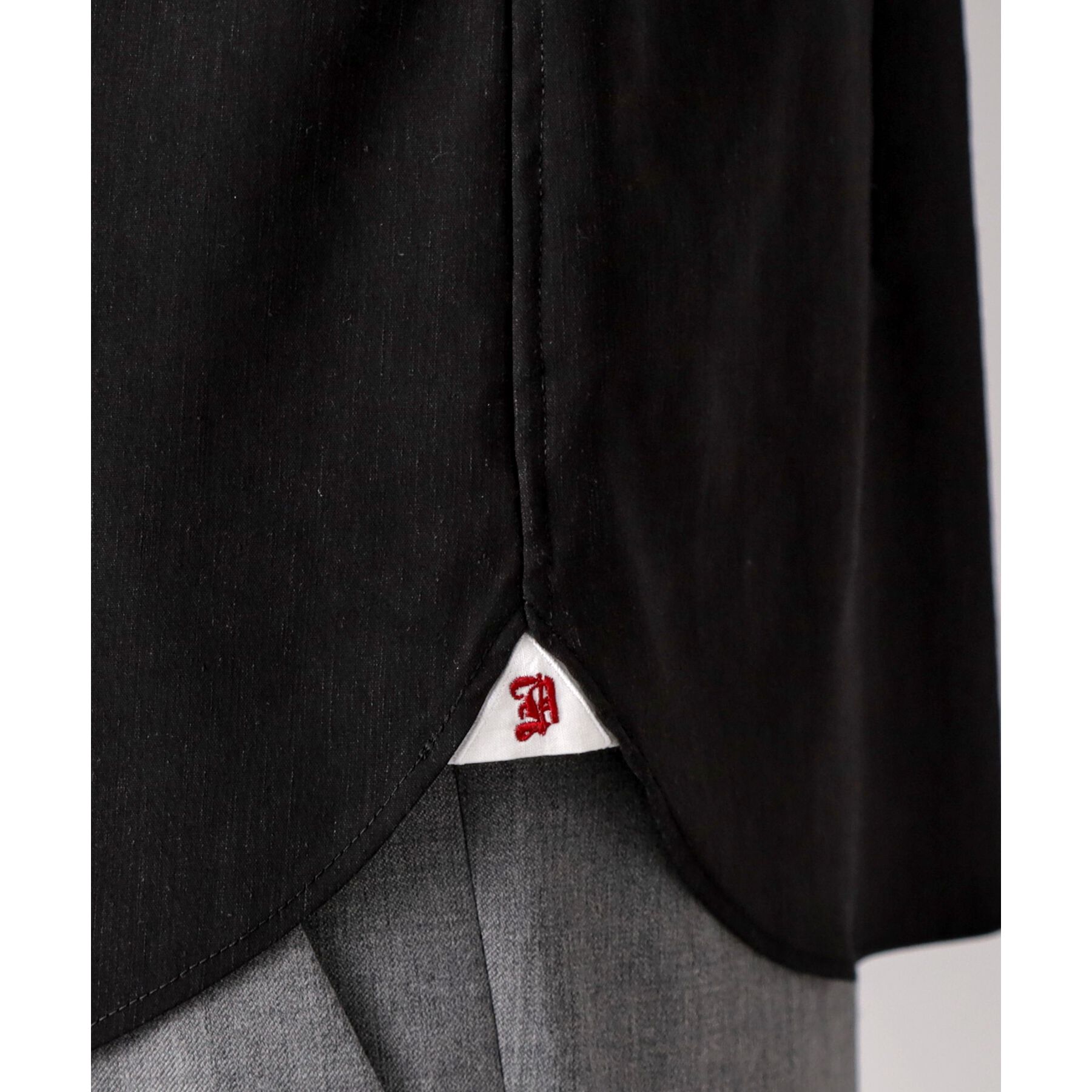 DRESSTERIOR「リネン混スリークオーターシャツ」|シャツ・ブラウス|