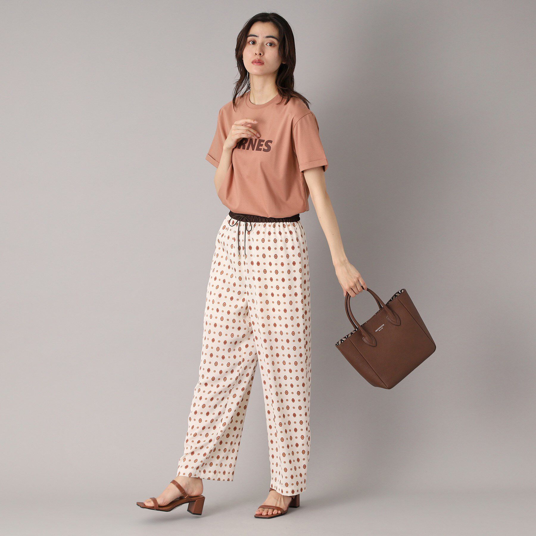 DRESSTERIOR「【接触冷感/抗菌防臭/消臭】アイスクリアコットン VIERNESロゴT」|Tシャツ・カットソー|