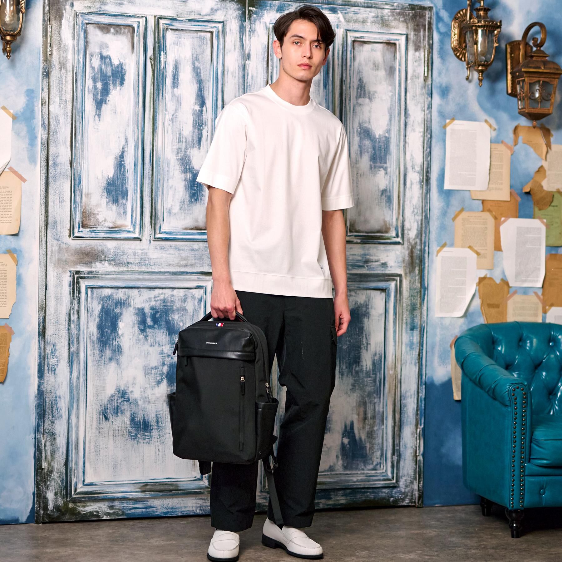 DRESSTERIOR「【接触冷感/抗菌防臭/消臭】ICE CLEAR COTTON オーバーフィットTシャツ」|Tシャツ・カットソー|