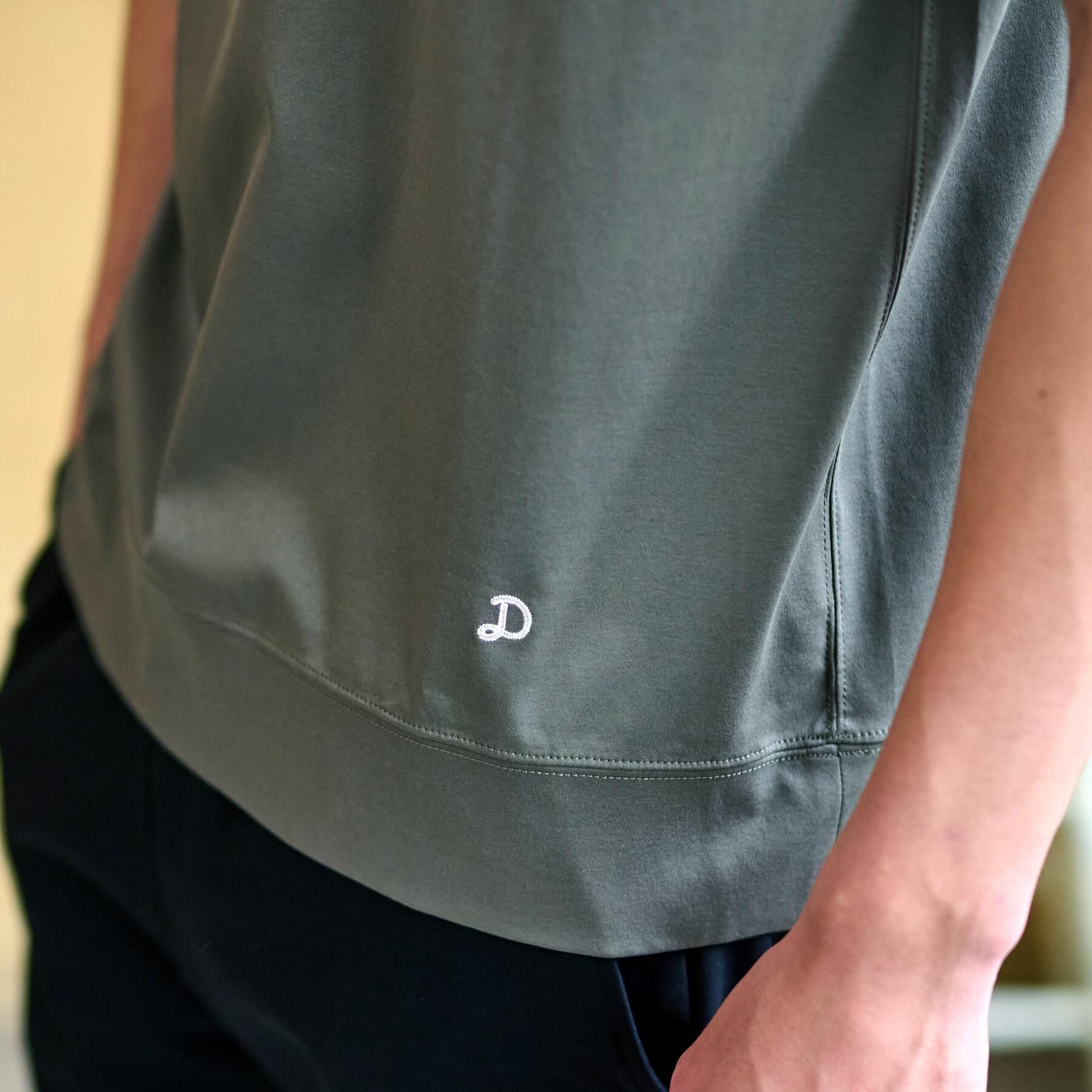 DRESSTERIOR「【接触冷感/抗菌防臭/消臭】ICE CLEAR COTTON オーバーフィットTシャツ」|Tシャツ・カットソー|