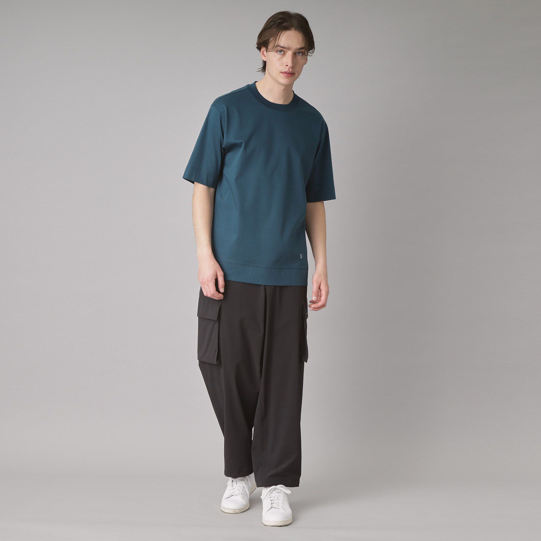 DRESSTERIOR「【接触冷感/抗菌防臭/消臭】ICE CLEAR COTTON オーバーフィットTシャツ」|Tシャツ・カットソー|