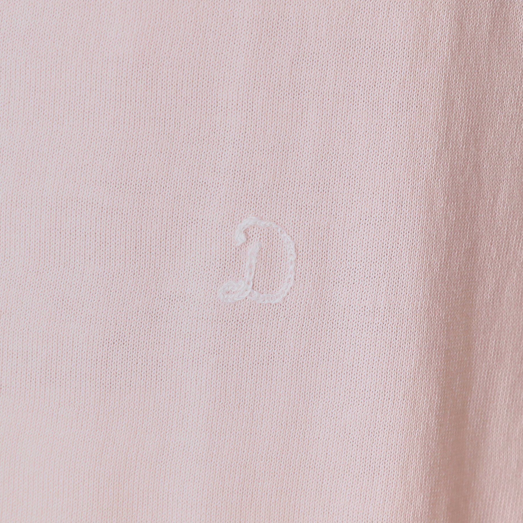 DRESSTERIOR「コットンシルクハーフスリーブニット」|ニット・セーター|