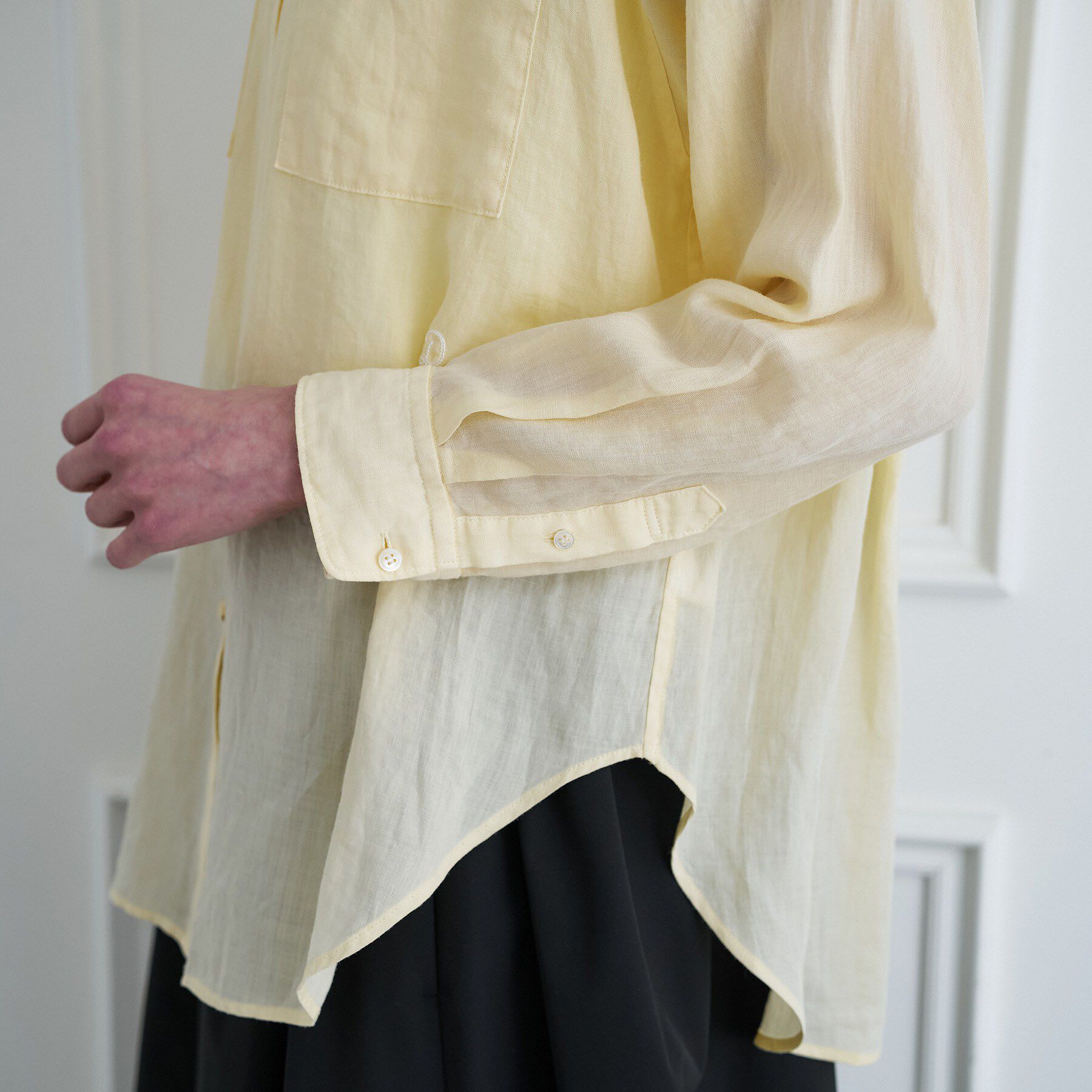 DRESSTERIOR「ガーメントダイラミーシャツ」|シャツ・ブラウス|