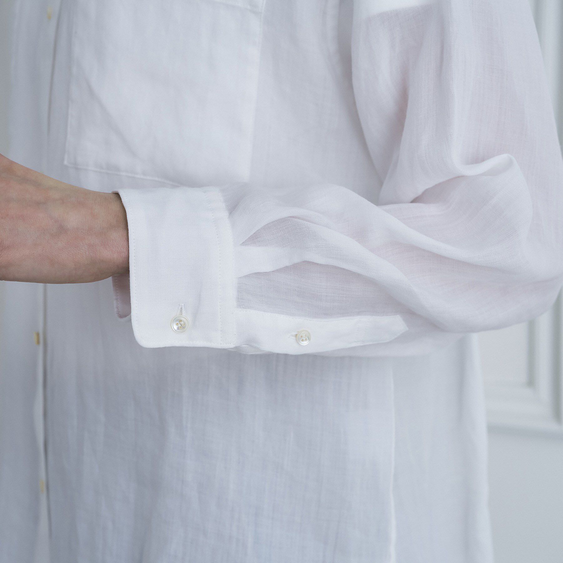 DRESSTERIOR「ガーメントダイラミーシャツ」|シャツ・ブラウス|