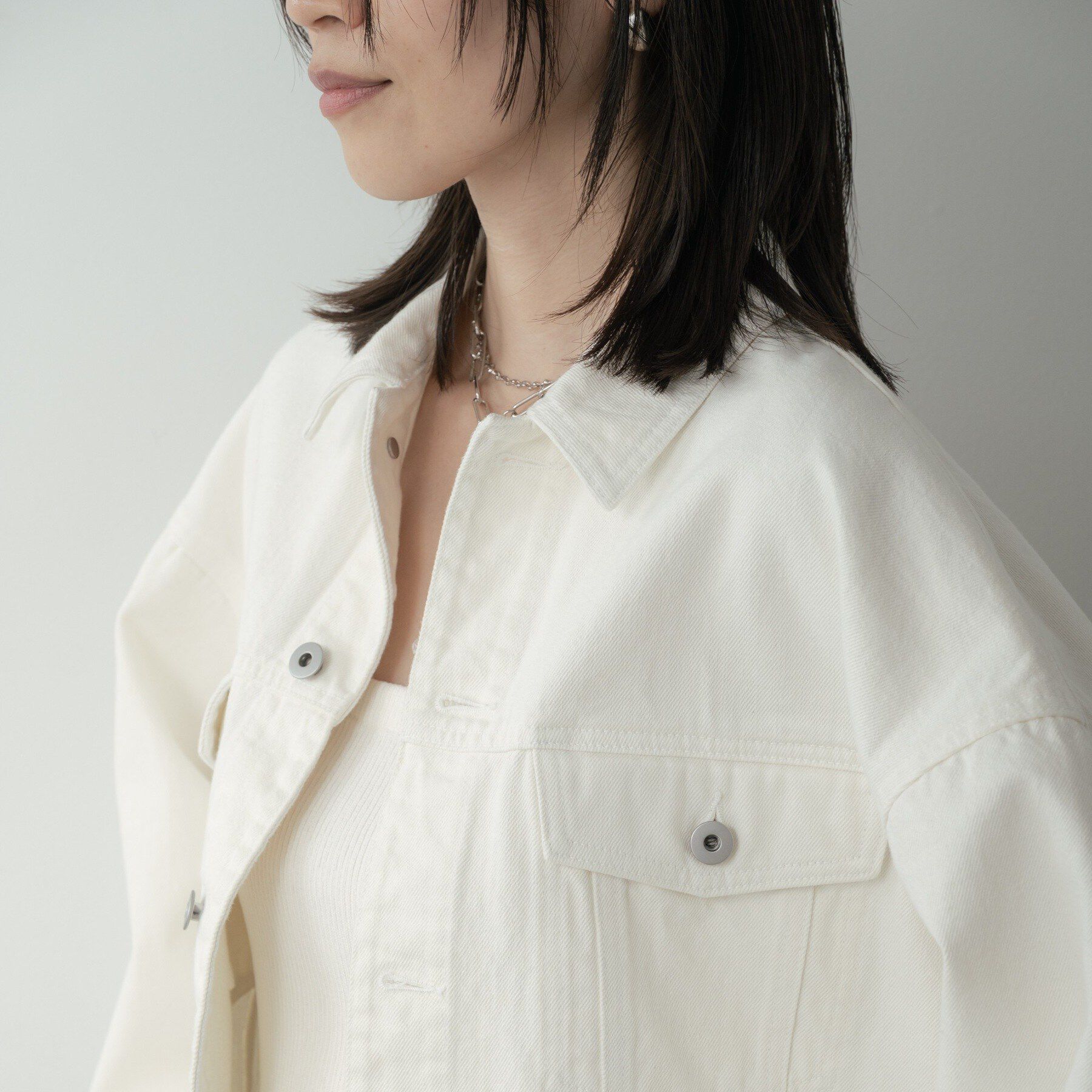 GALLEST「ボックスデニムジャケット」|デニムジャケット|