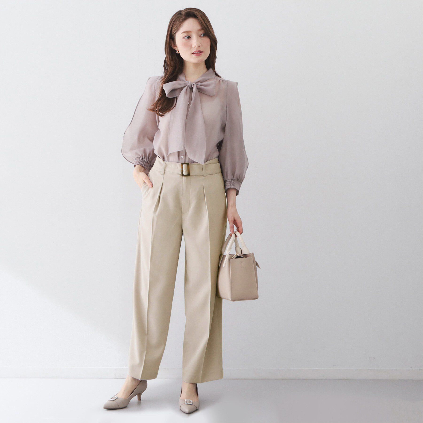 index「ストレッチワイドストレートパンツ/セットアップ対応【洗濯機OK/吸水速乾】」|その他|