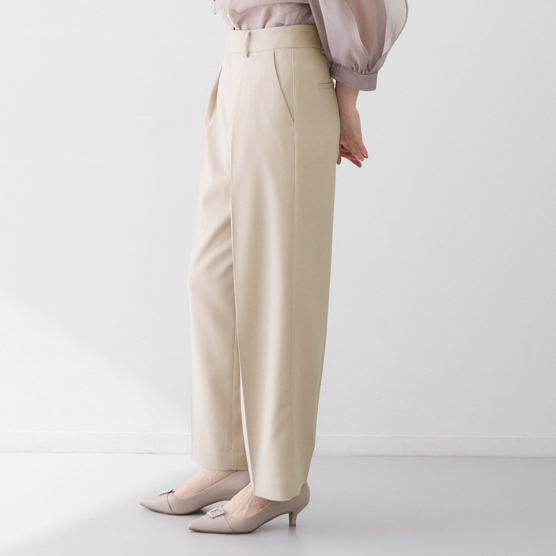 index「ストレッチワイドストレートパンツ/セットアップ対応【洗濯機OK/吸水速乾】」|その他|