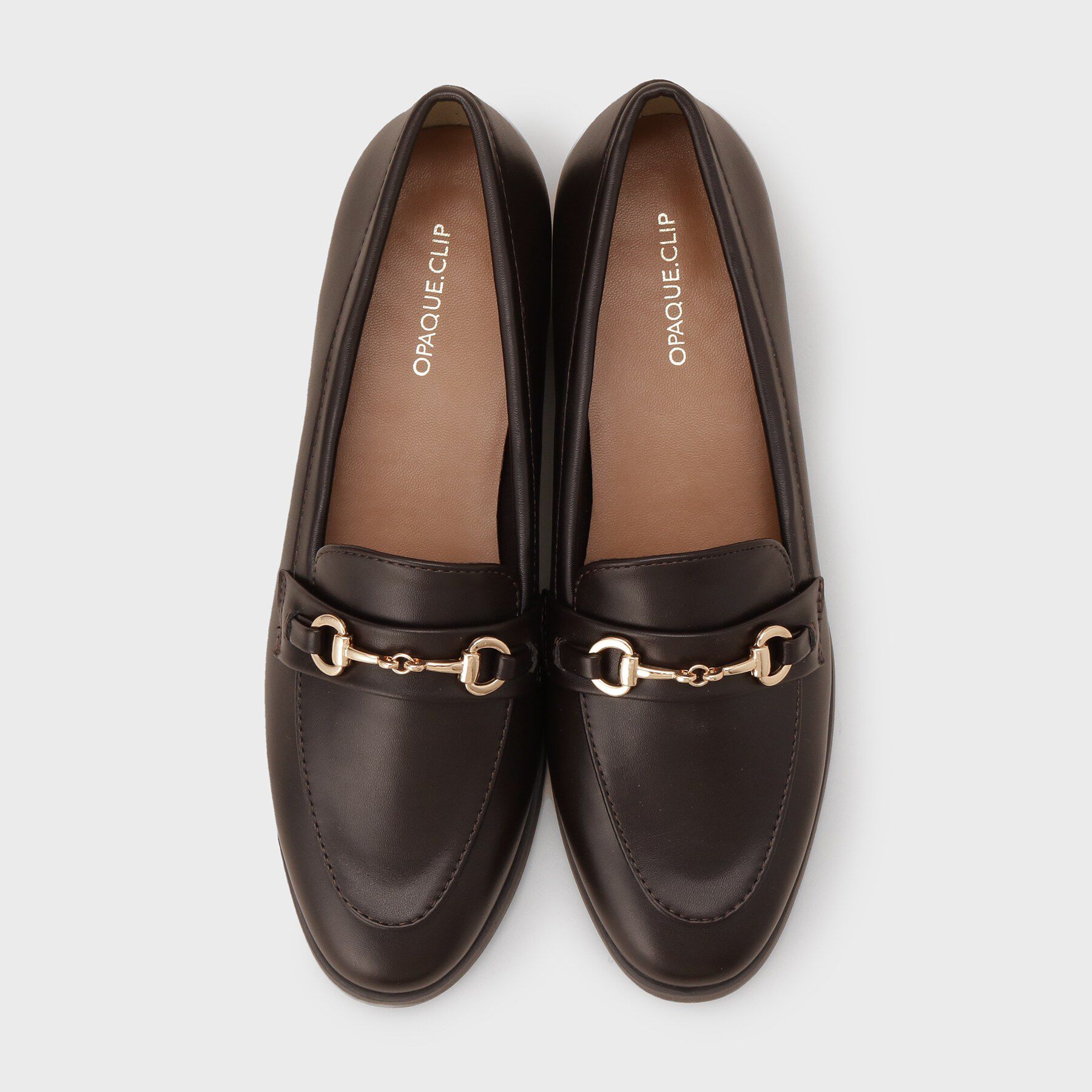 OPAQUE.CLIP「【抗菌防臭加工】ビット付きローファー」|パンプス|