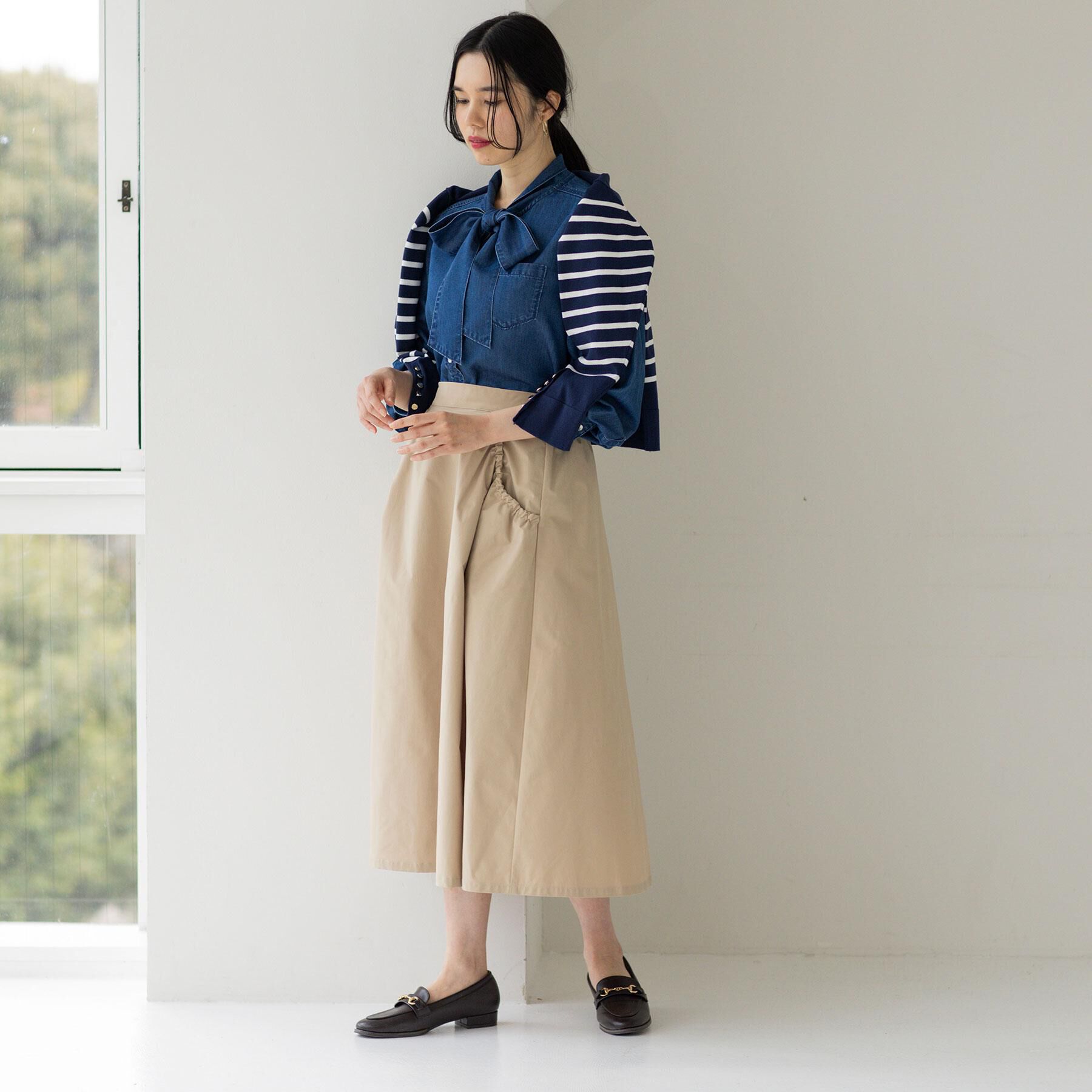 OPAQUE.CLIP「【抗菌防臭加工】ビット付きローファー」|パンプス|