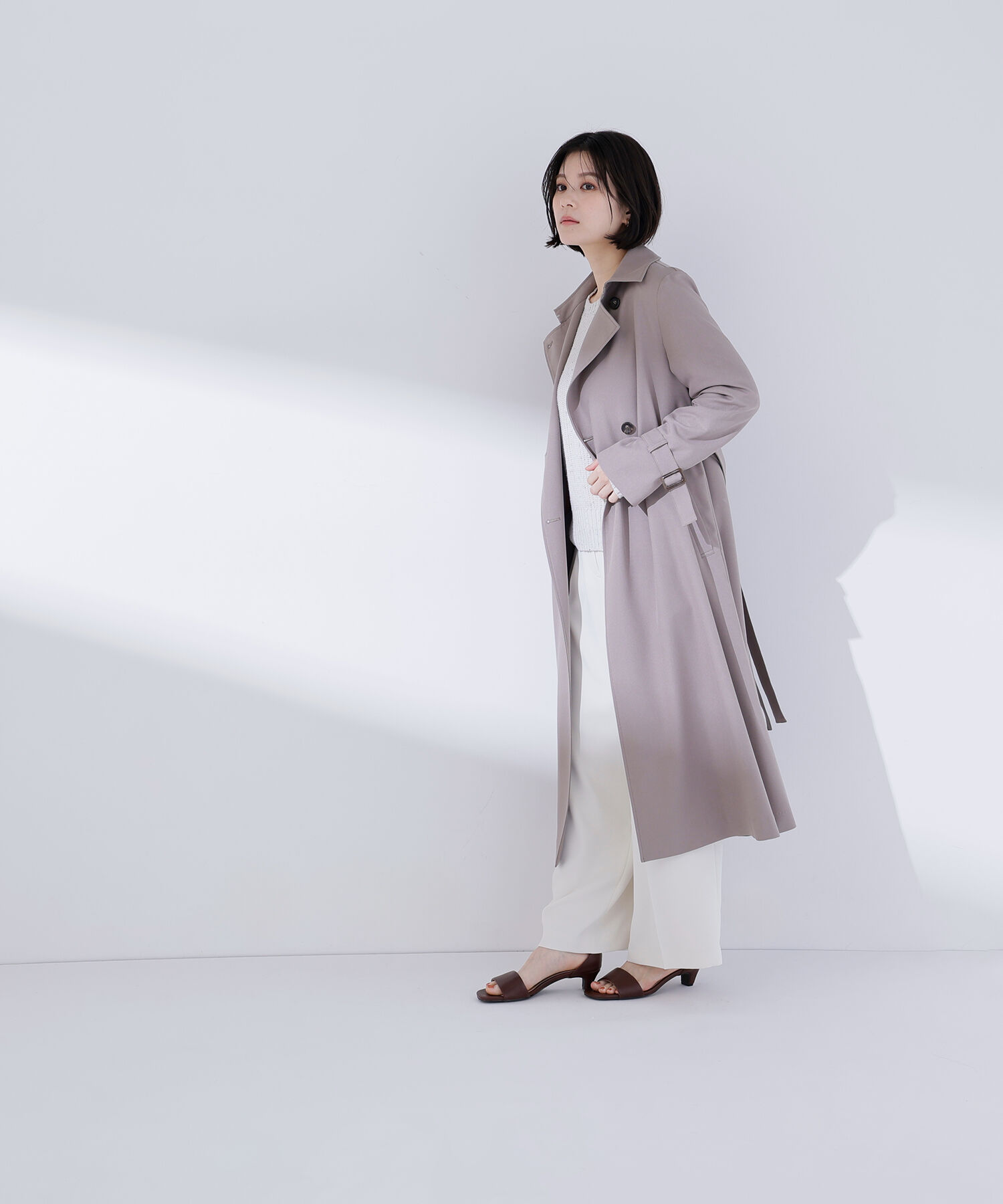  「パウダーツイルトレンチコート」|その他|
