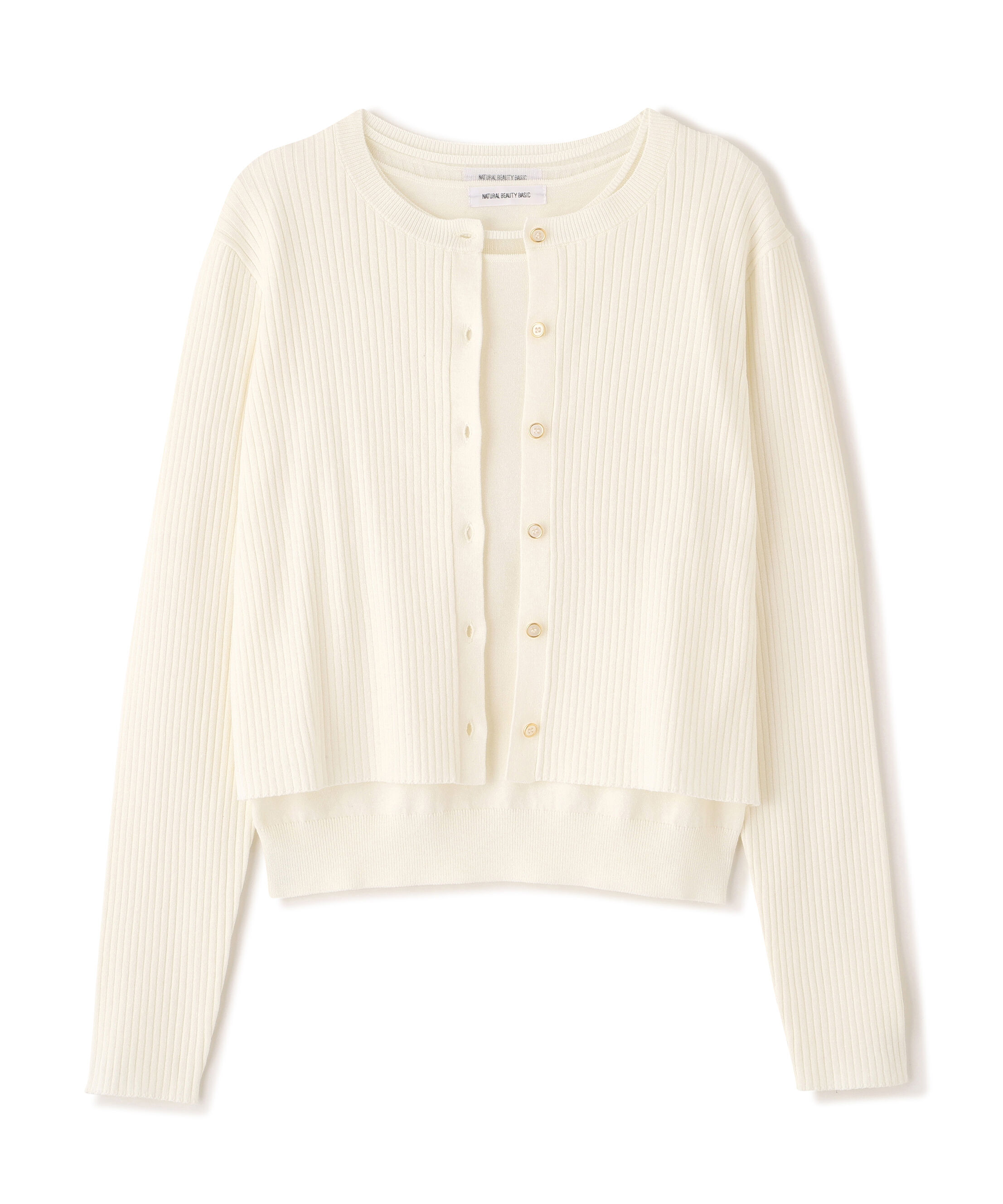  「シアーラインニットアンサンブル」|ニット・セーター|