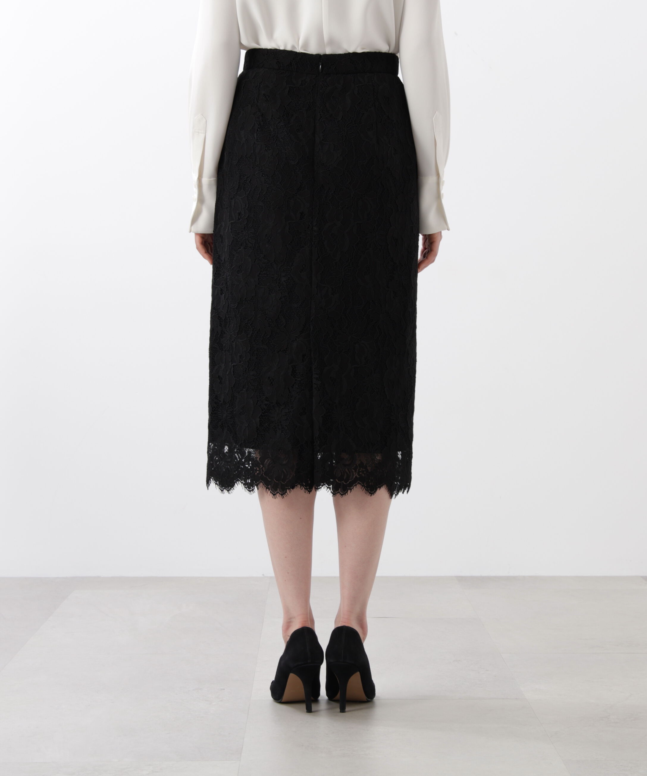  「◆グラデーションフラワーレーススカート」|スカート|