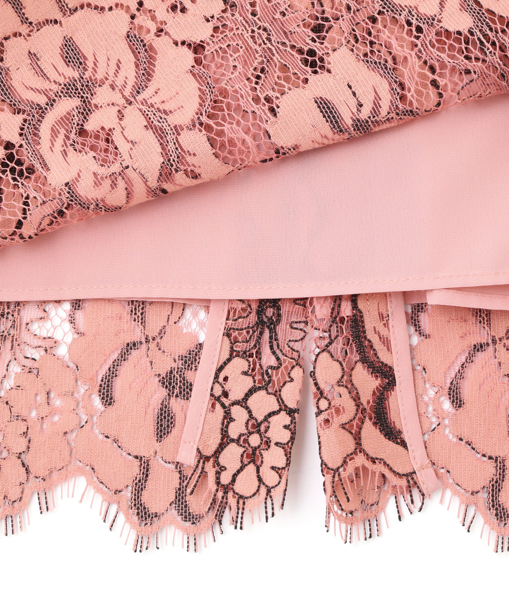  「◆グラデーションフラワーレーススカート」|スカート|