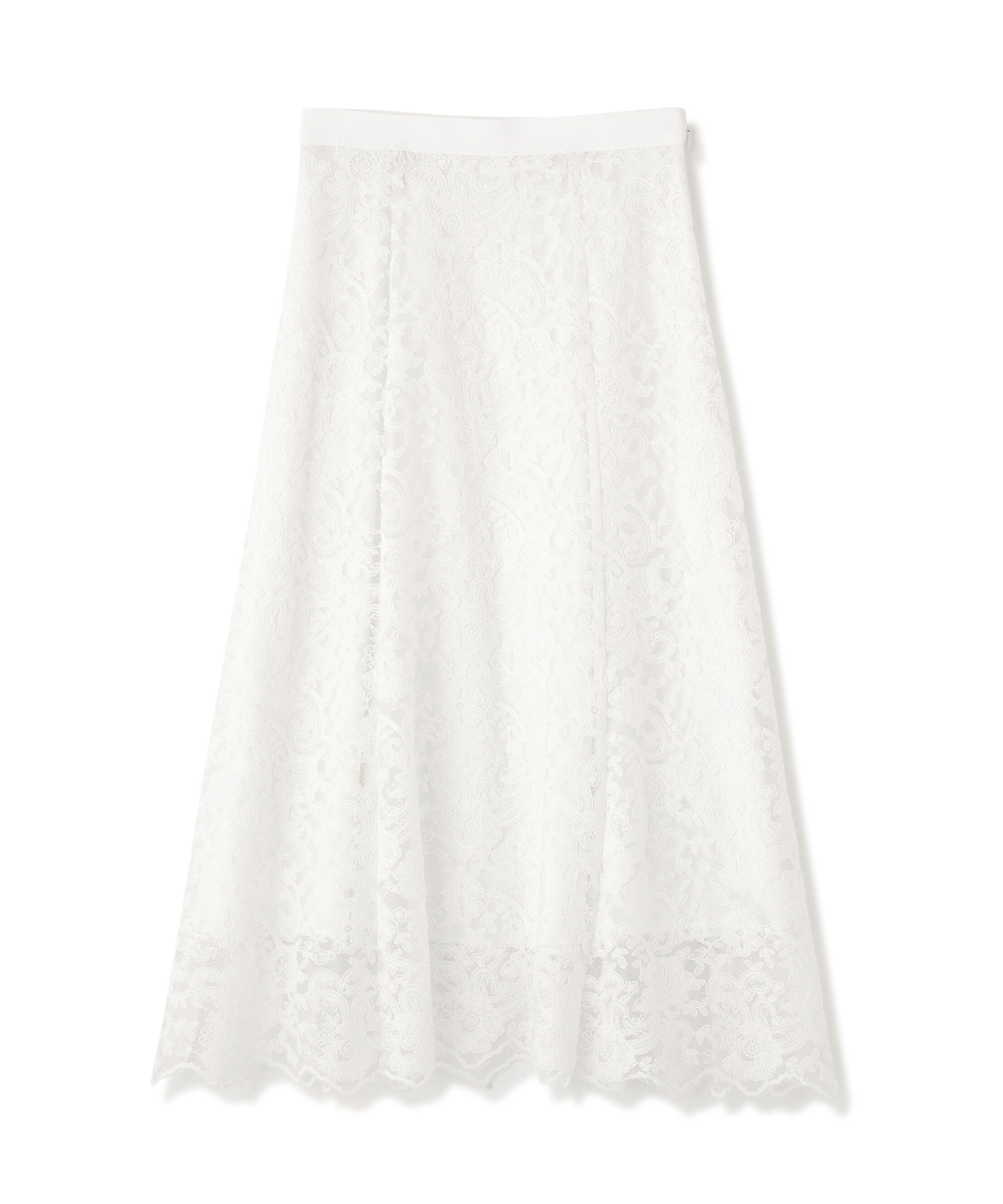  「スカラレースフレアスカート」|スカート|