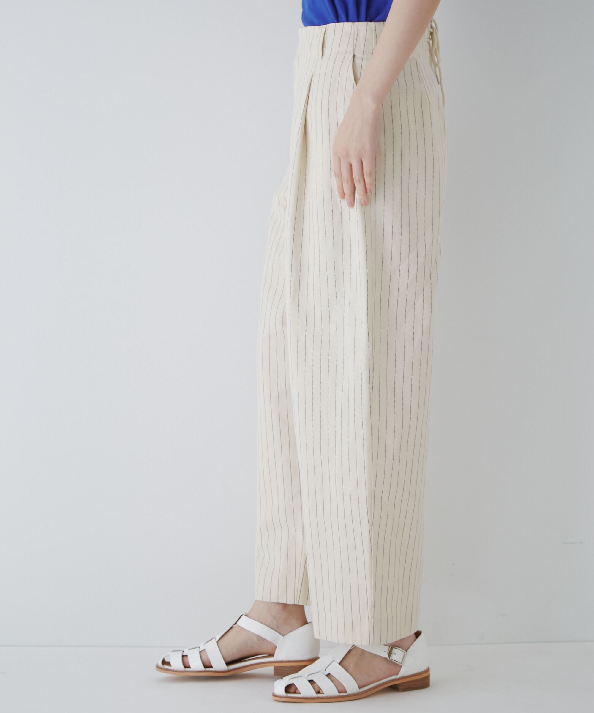  「◆綿麻ストライプパンツ」|その他|