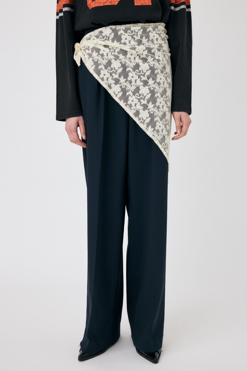 MOUSSY「LACE SCARF トラウザーズ」|その他|