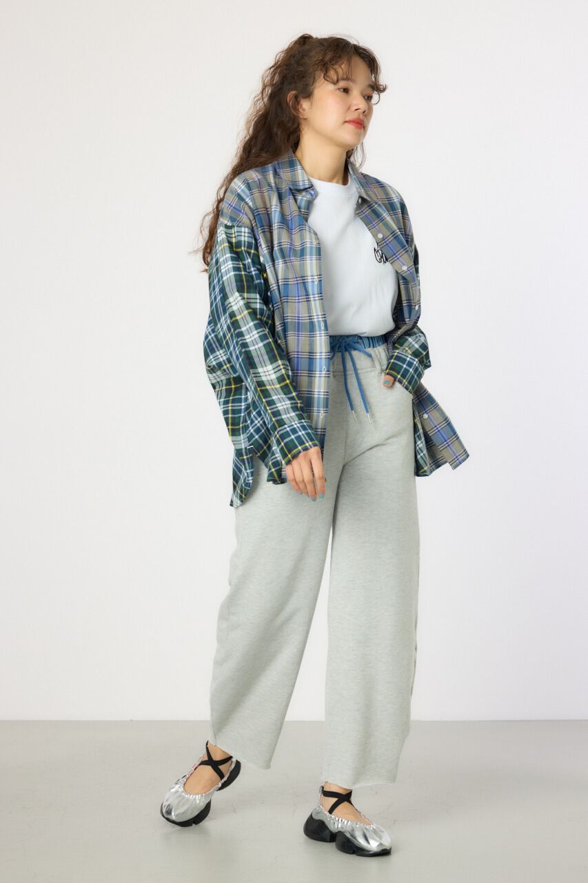 RODEO CROWNS「デニムウエスト スウェットワイドパンツ」|その他|