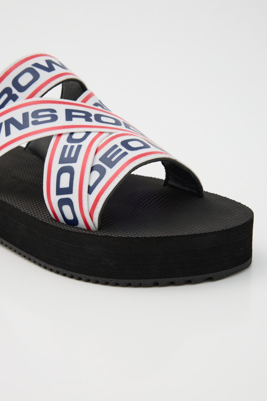 RODEO CROWNS「ラバーテープサンダル」|サンダル|