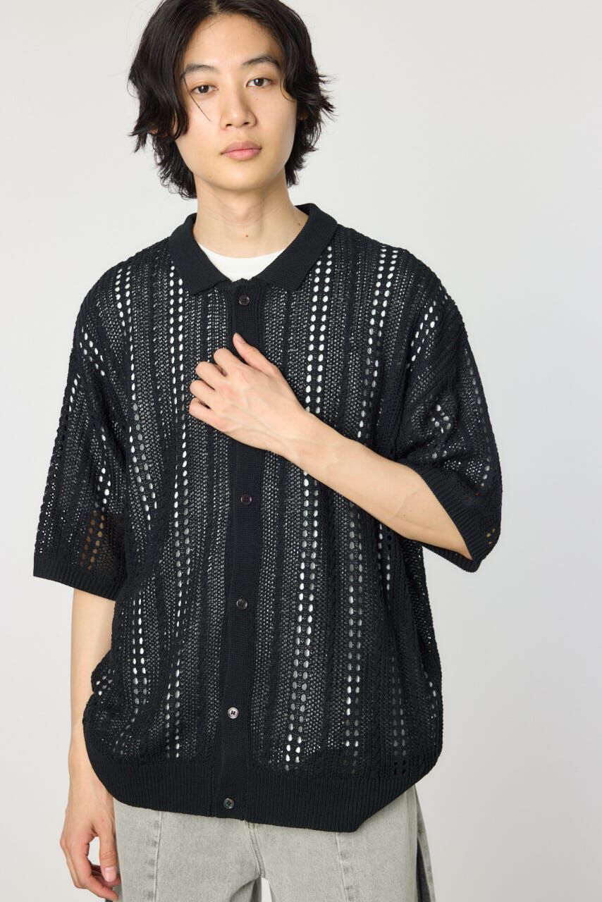 RODEO CROWNS「ニットシャツアンサンブル」|シャツ・ブラウス|