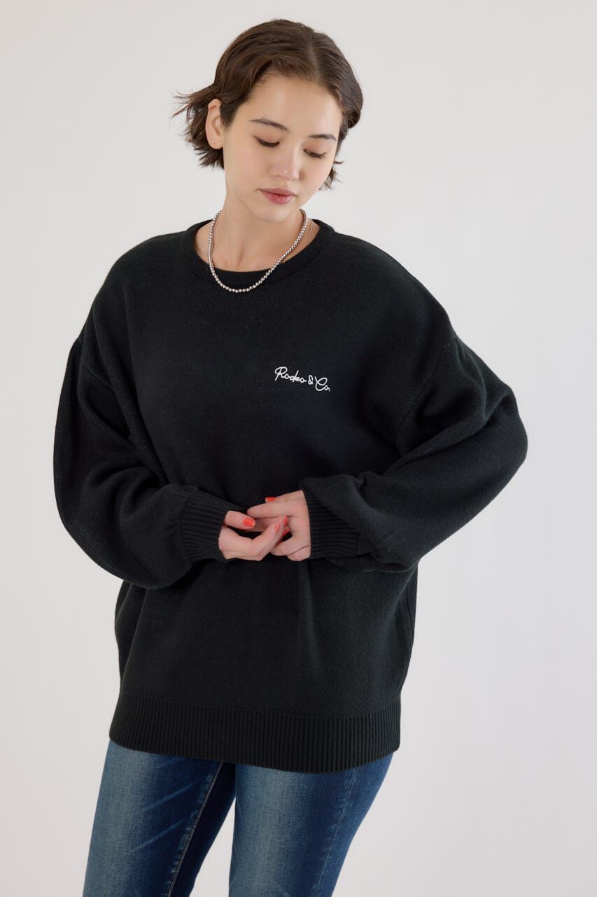 RODEO CROWNS「ロープロゴニットトップス」|ニット・セーター|