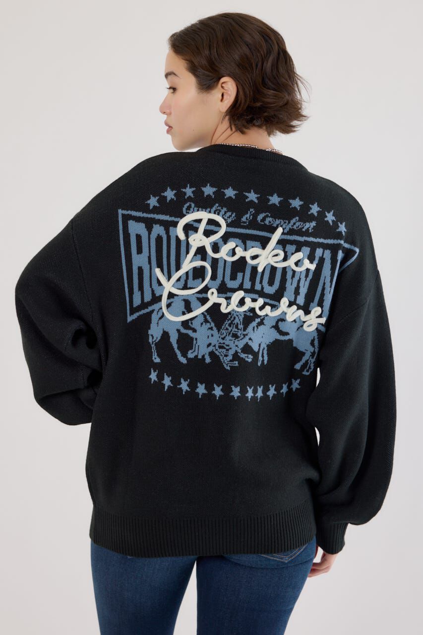 RODEO CROWNS「ロープロゴニットトップス」|ニット・セーター|