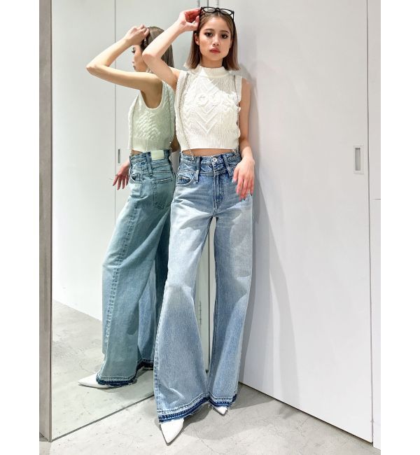 GYDA「NOUSノースリケーブルニットトップス」|ニット・セーター|