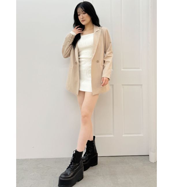 GYDA「ダブルボタンテーラードジャケット【SETUP着用可】」|その他|