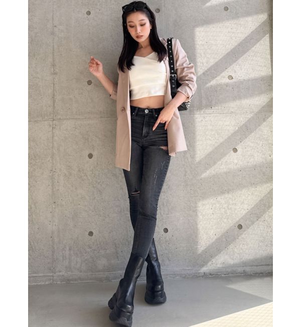 GYDA「ダブルボタンテーラードジャケット【SETUP着用可】」|その他|