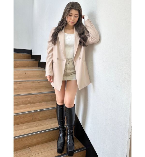 GYDA「ダブルボタンテーラードジャケット【SETUP着用可】」|その他|