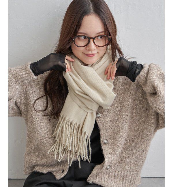 Lbc with Life「シルクタッチマフラー24」|マフラー|