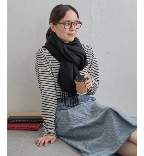 Lbc with Life「シルクタッチマフラー24」|マフラー|