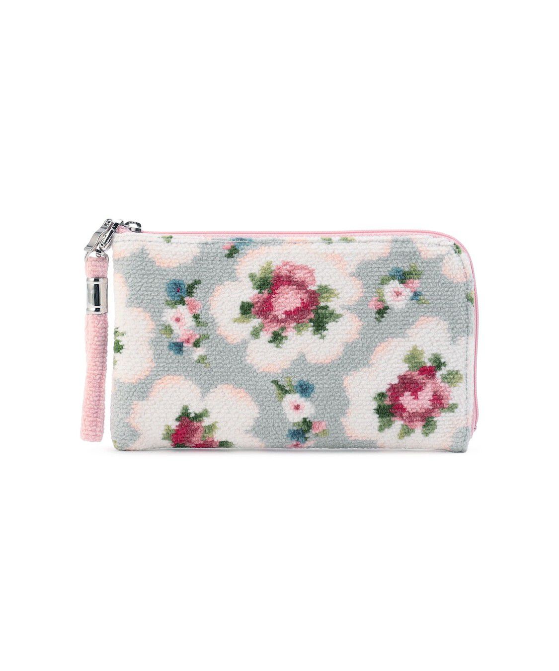 FEILER「ローズカンタービレ　L字長財布　RCB-260328」|財布|シルバーグレー