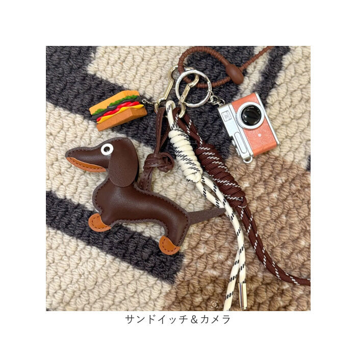 BACKYARD FAMILY「バッグチャーム 犬 通販 キーホルダー キーチャーム いぬ キーリング バッグ チャーム 鍵」|その他|