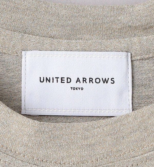 UNITED ARROWS「ラメ Tシャツ」|Tシャツ・カットソー|