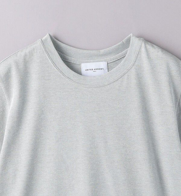 UNITED ARROWS「ラメ Tシャツ」|Tシャツ・カットソー|