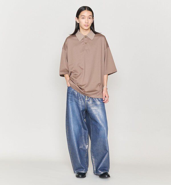 ASTRAET「＜ASTRAET＞コーティング BIG バルーンデニムパンツ UNISEX 」|デニム|