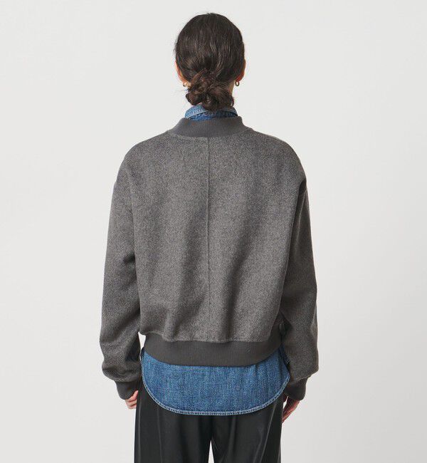 UNITED ARROWS「＜STUDIO AR＞NINA ジップ ブルゾン」|ブルゾン・スタジャン|