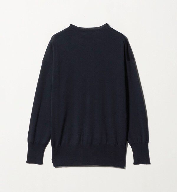 UNITED ARROWS「18G ウール クルーネック ニット ‐ウォッシャブル‐」|ニット・セーター|