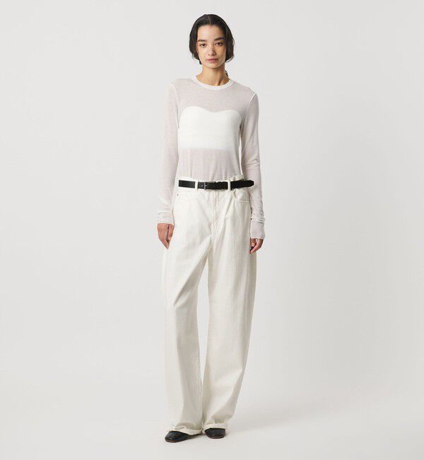 AEWEN MATOPH「＜AEWEN MATOPH＞デニムカーブパンツ」|デニム|