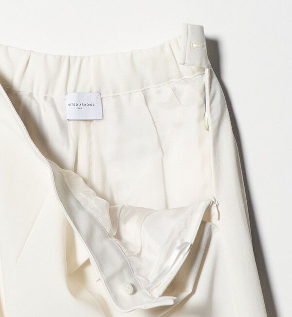 UNITED ARROWS「T/W ワイドパンツ ‐ウォッシャブル‐」|スラックス|
