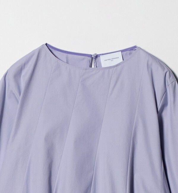 UNITED ARROWS「バイアス フレア チュニック ブラウス ‐ウォッシャブル‐」|シャツ・ブラウス|