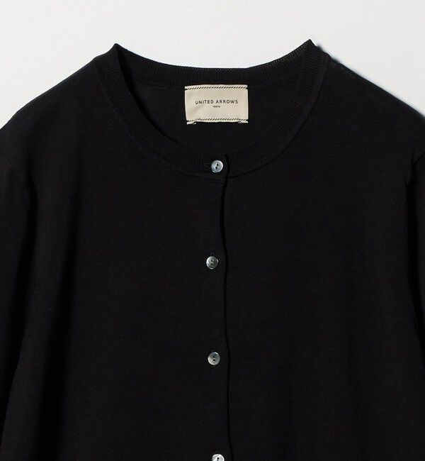 UNITED ARROWS「18G クルーネック ニットカーディガン ‐ウォッシャブル‐」|カーディガン|