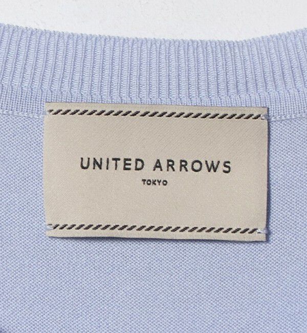 UNITED ARROWS「18G クルーネック ニットカーディガン ‐ウォッシャブル‐」|カーディガン|