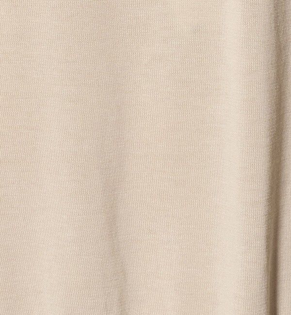 UNITED ARROWS「18G ハーフスリーブ クルーネックニット ‐ウォッシャブル‐」|ニット・セーター|