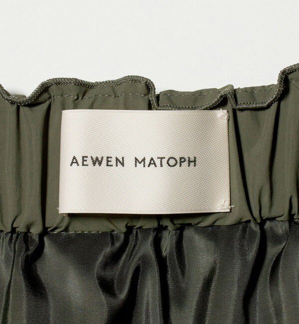 AEWEN MATOPH「＜AEWEN MATOPH＞ナイロンタックコクーンスカート ‐ ウォッシャブル ‐」|スカート|