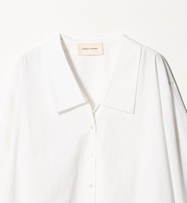 AEWEN MATOPH「＜AEWEN MATOPH＞サイドコードブラウス ‐ ウォッシャブル ‐」|シャツ・ブラウス|
